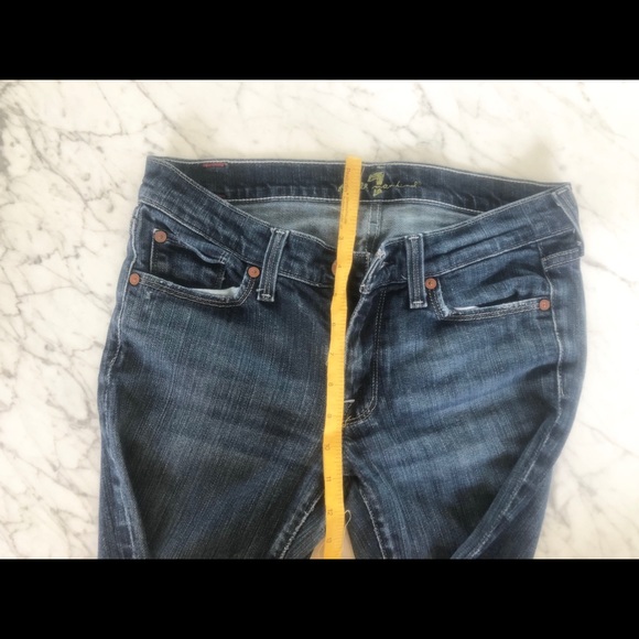 7 FOR ALL MANKIND medium wash bootcut jean - Picture 6 of 8
